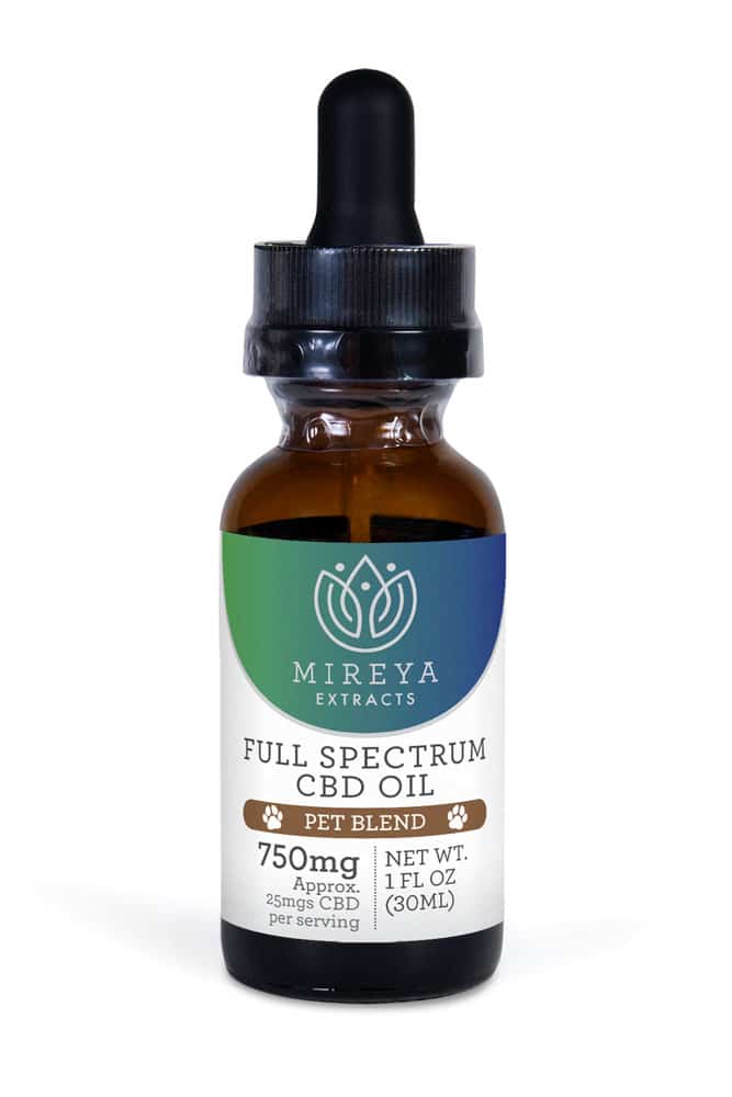 Mireya Extracts Extra Strength Pet CBD Oil 750mg - High Five CBD