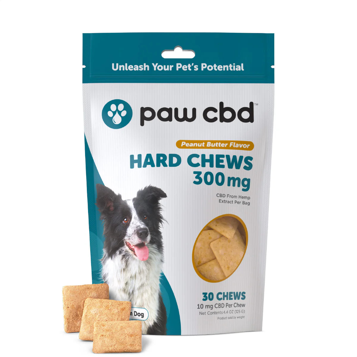 CBD Dog Treats Peanut Butter for Canine Happiness - (300MG - 600MG) - High Five CBD