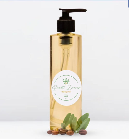 Sweet Leaves Massage Oil - High Five CBD